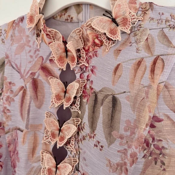ZIMMERMANN Botanica Butterfly Maxi Dress. - Picture 6 of 14